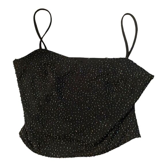 ❤️3/$18❤️ Y2k embellished beaded crop - Picture 1 of 2